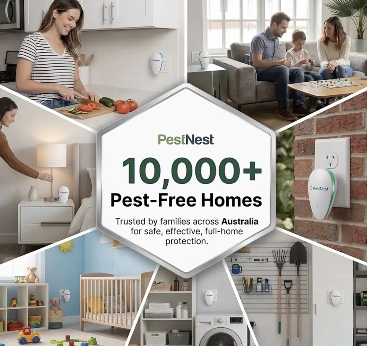 PestNest™ Ultrasonic Pest Repeller